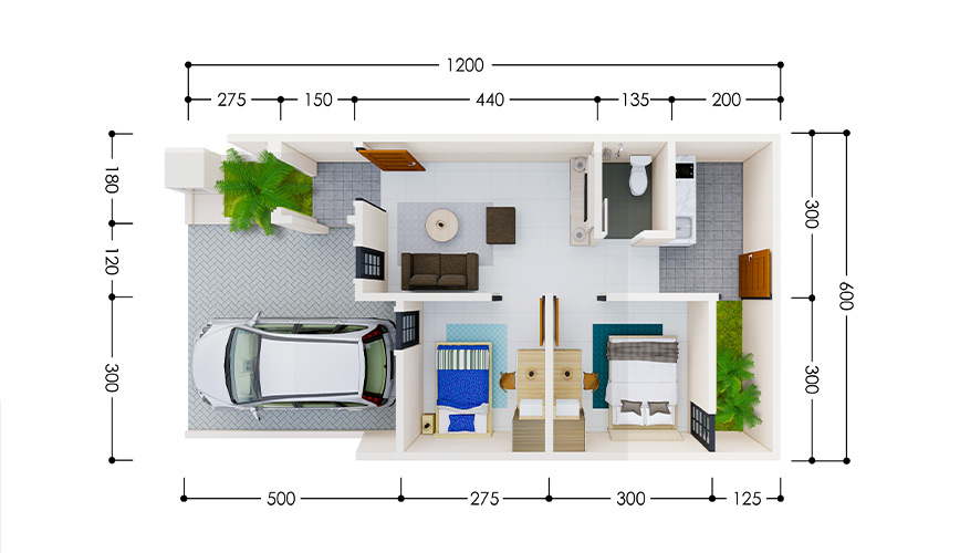 Layout Rumah